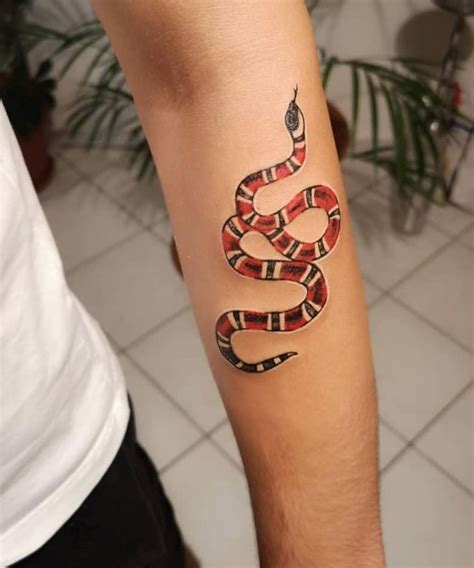 gucci snake tattoo|snake wrist tatoo.